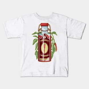 Hot Chili Sauce Kids T-Shirt